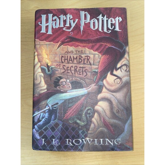J.K. Rowling Harry Potter The Chamber of Secrets 1999 Authentic 1st Edition - Picture 1 of 7